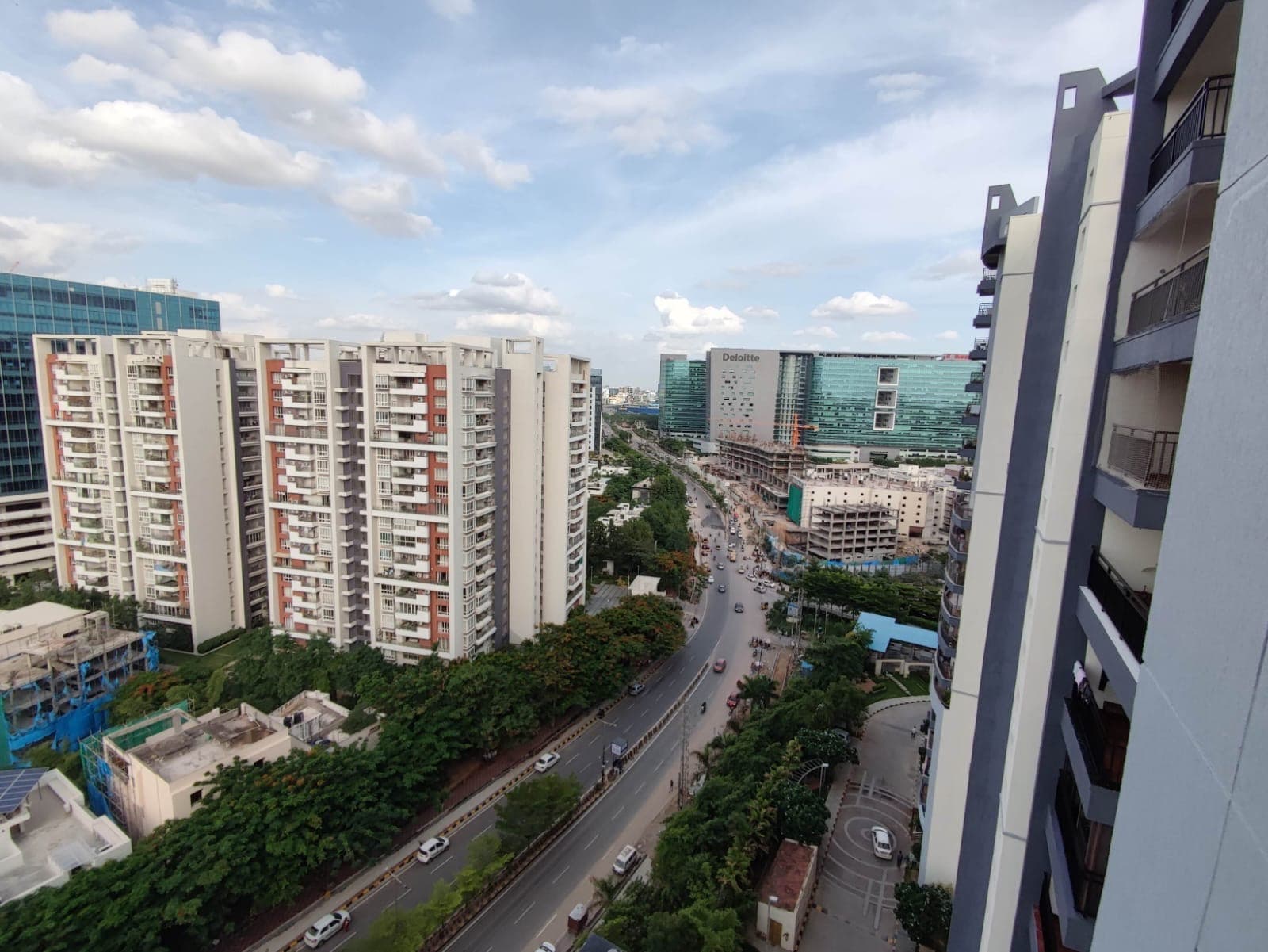3 BHK Semi-Furnished Apartment for Rent in Ramky Towers